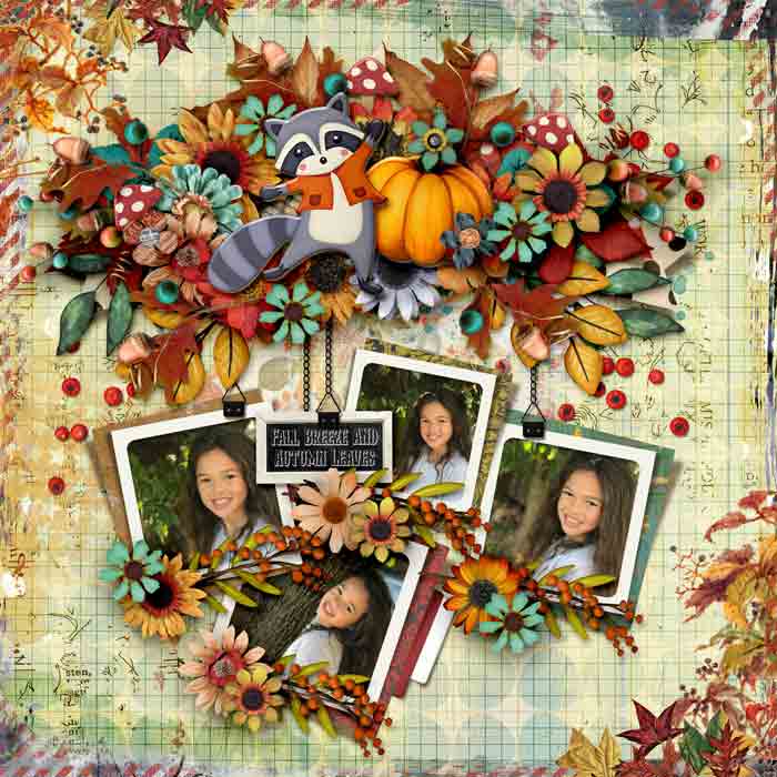 Fall Breeze and Autumn Leaves