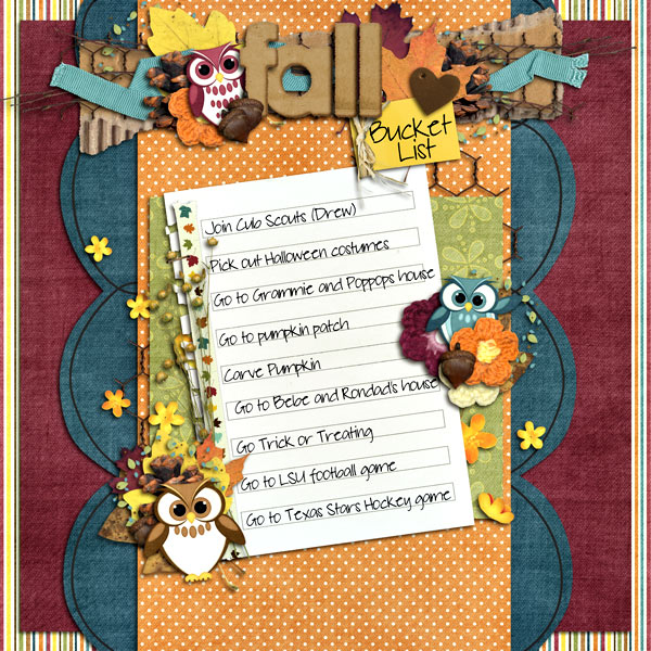 Fall Bucket List