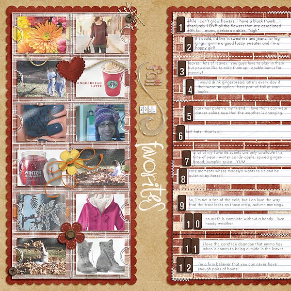 fall favorites 2011