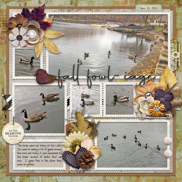 Fall Fowl-iage