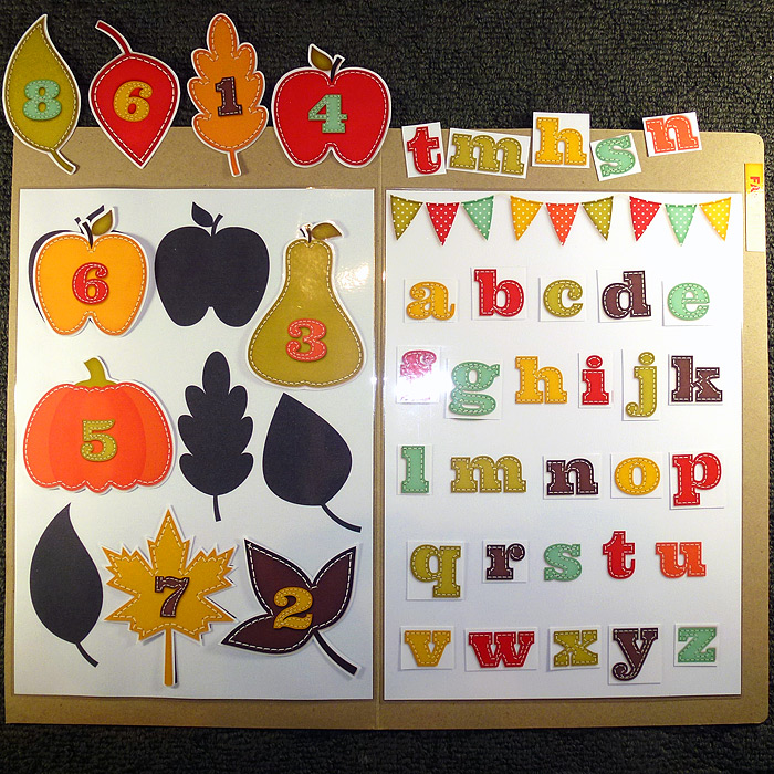 Fall Fun - File folder activity