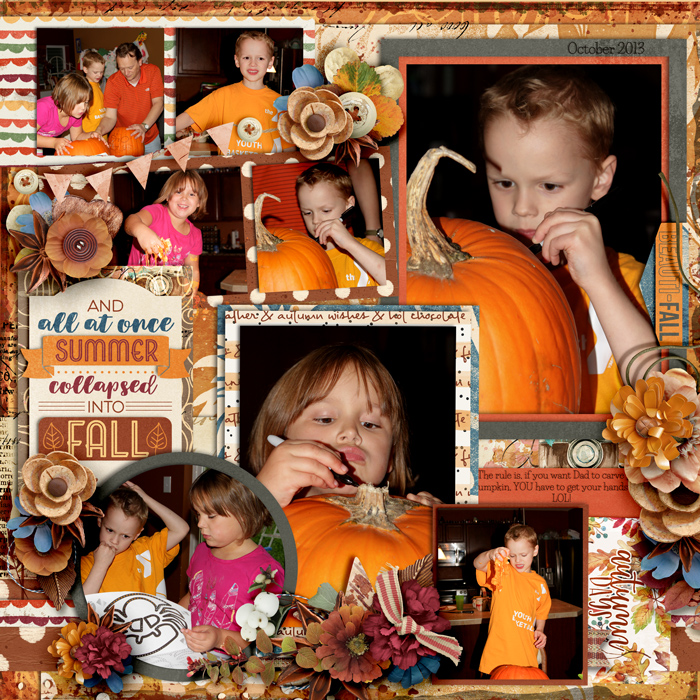 Fall Pumpkin Carving