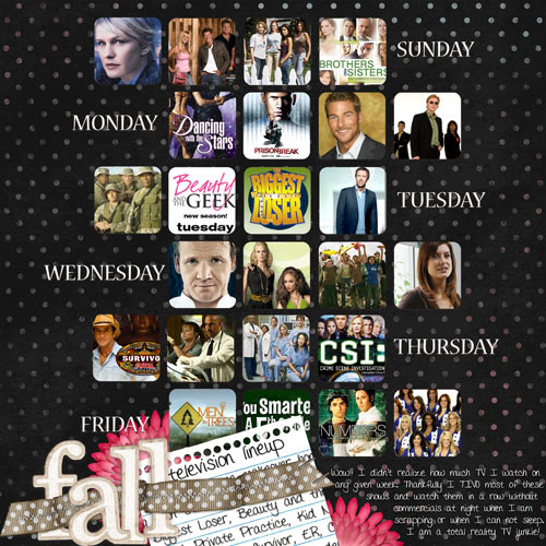 Fall TV Lineup