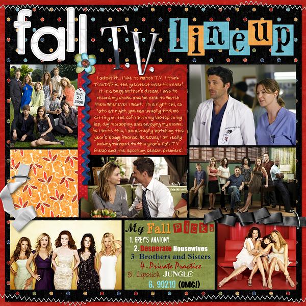 Fall TV Lineup