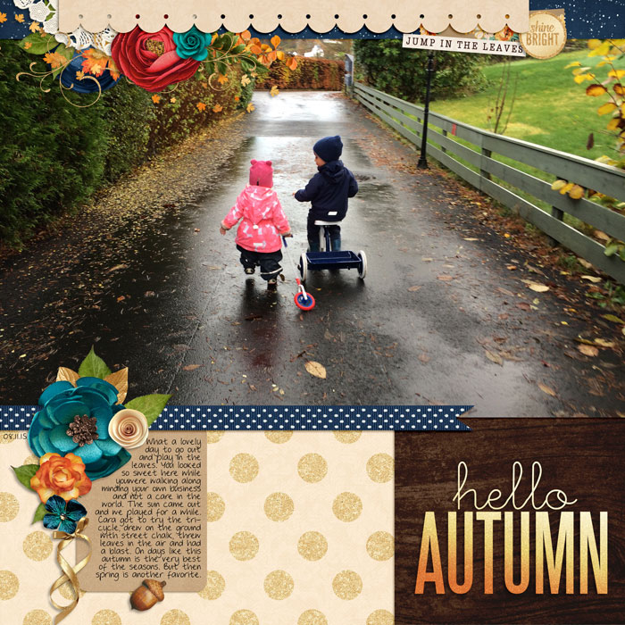 Falling leaves
