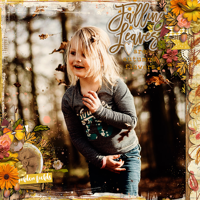 falling leaves