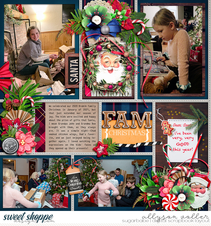 Fam Christmas 2020 left