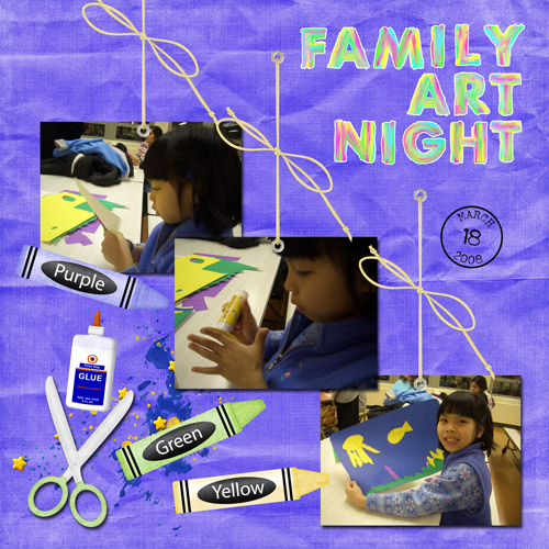 Familiy Art Night