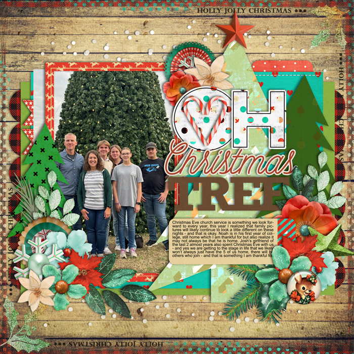 Family at Christmas