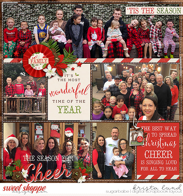 Family at Christmastime