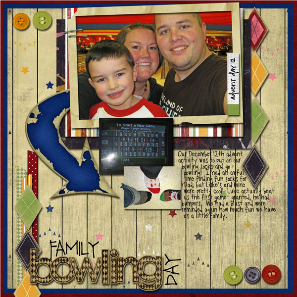 family bowling day