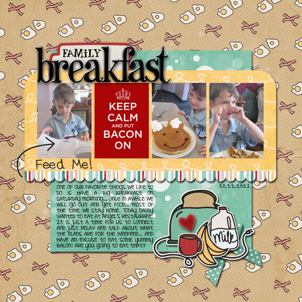 family breakfast