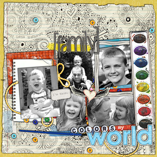 Family Colors My World