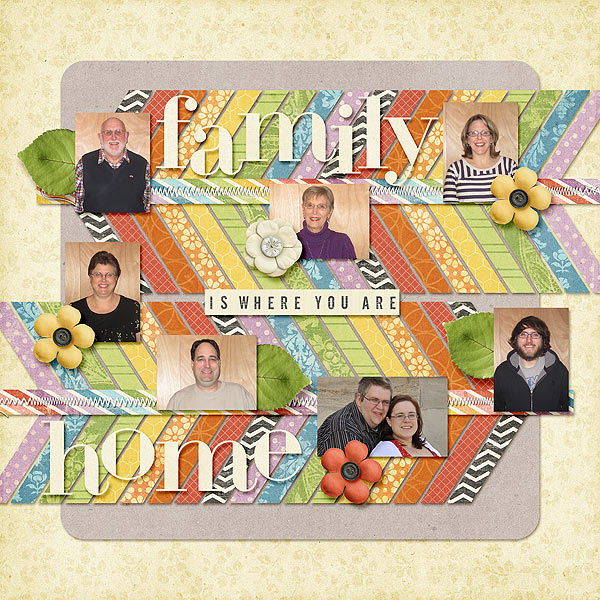 family is where you are home