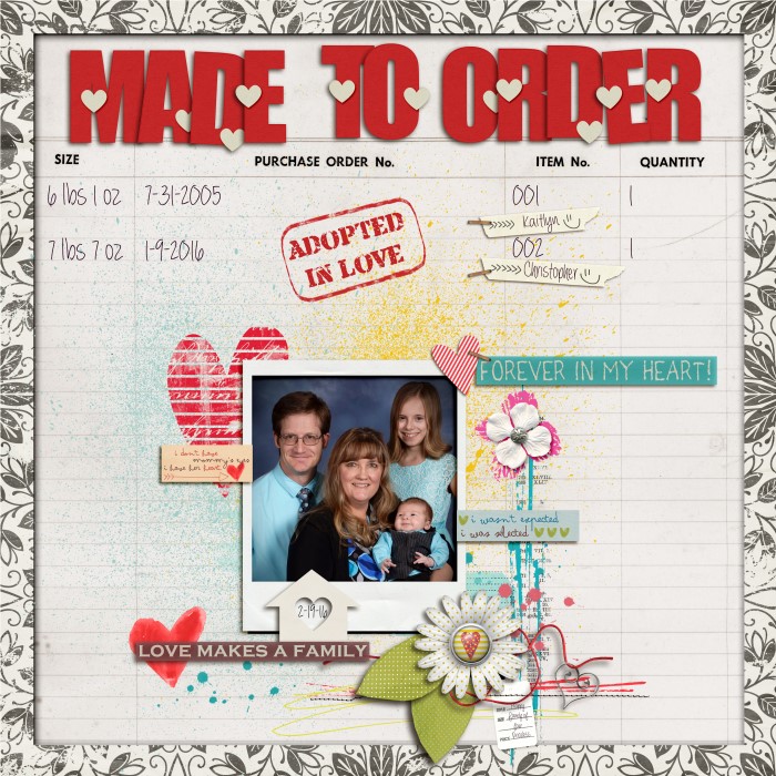 Family:  Made To Order