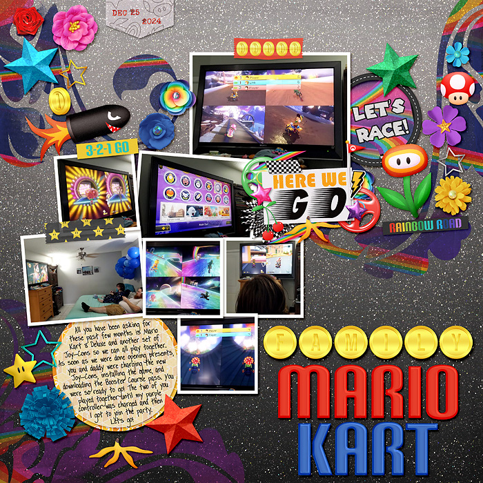 family Mario Kart