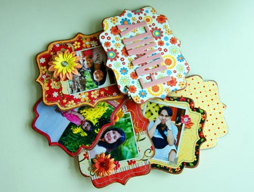 {Family} Mini Journal Scroll Album