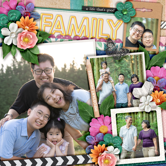 family photos - left