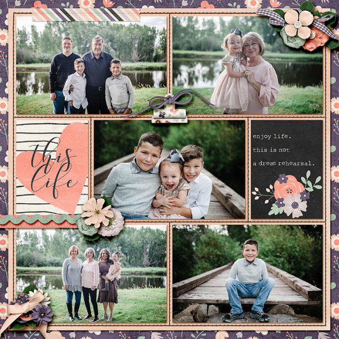 Family Portraits left