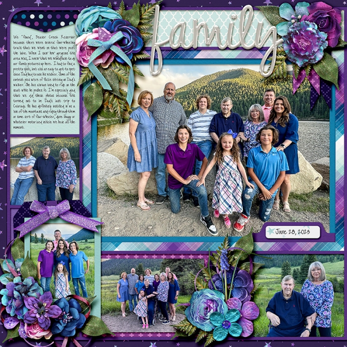 Family Portraits left