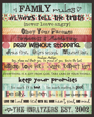 Family Rules