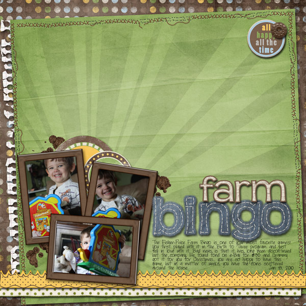 Farm bingo