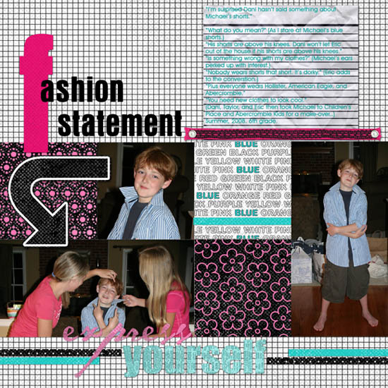 fashion statement