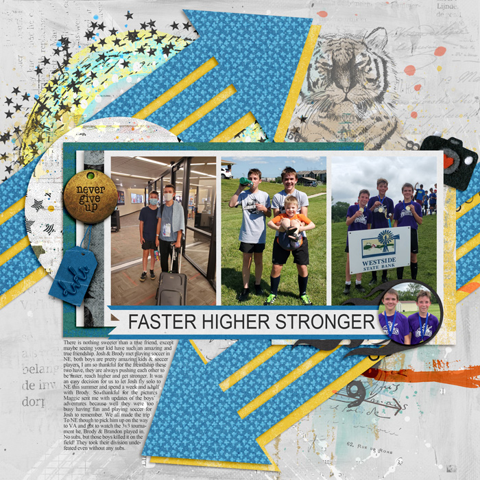 Faster, Higher, Stronger together