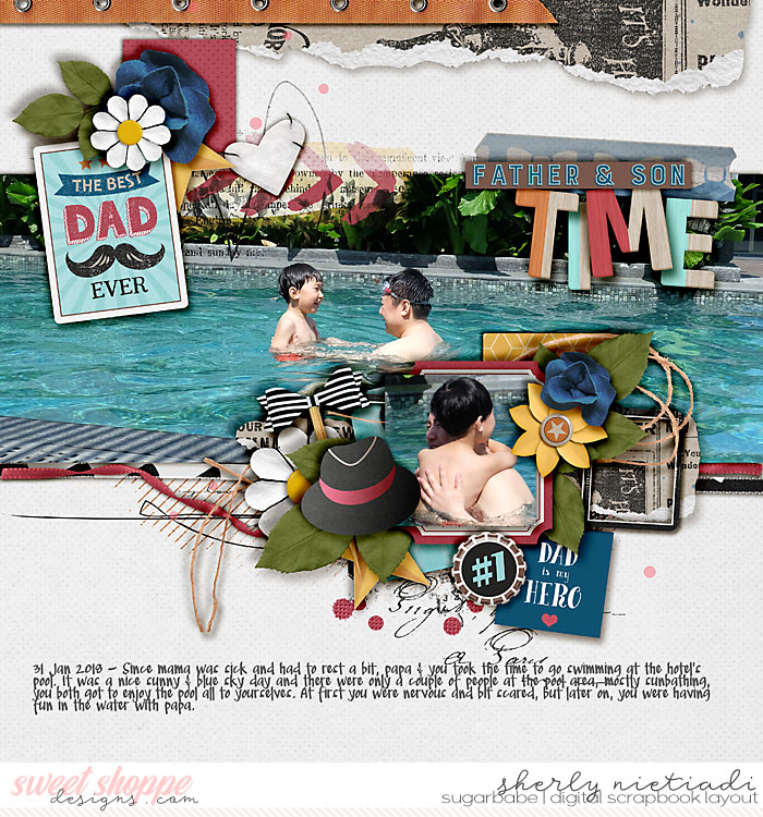 father & son time