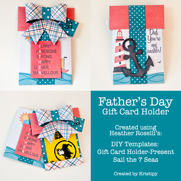 Father's Day Gift Card Holder
