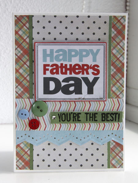Father's Day hybrid card