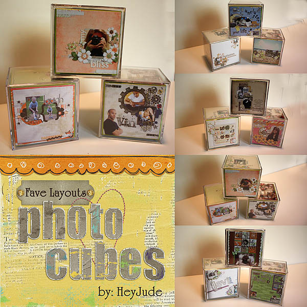 Fave Layouts Photo Cubes