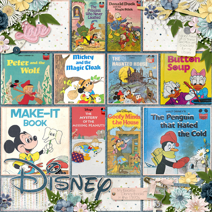 Favorite Disney Books in 1970's