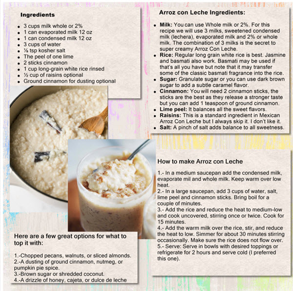 favorite sweet treat recipe dAY 5