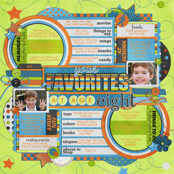 Favorites at 8