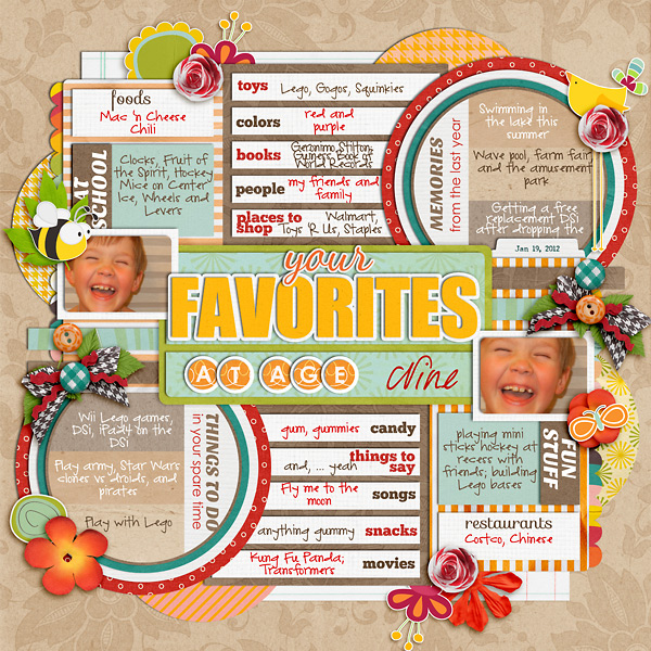 Favs at Nine