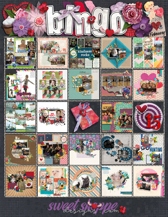 Feb '18 Bingo Card