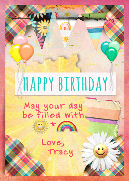 Feb 19th Bday Card Challenge