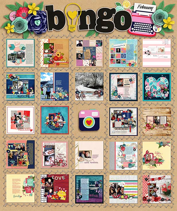 Feb 2016 Bingo
