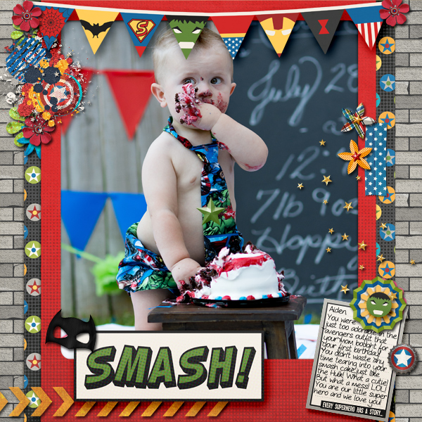 Feb Bingo #6 - Scrap a Celebration
