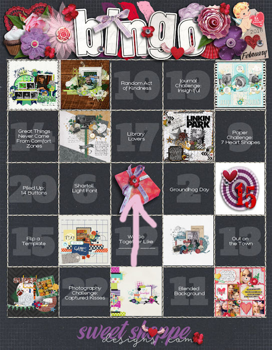 February 2018 - BINGO Card