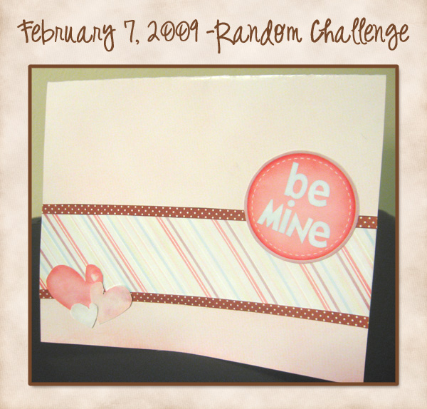February 7 - Random Challenge