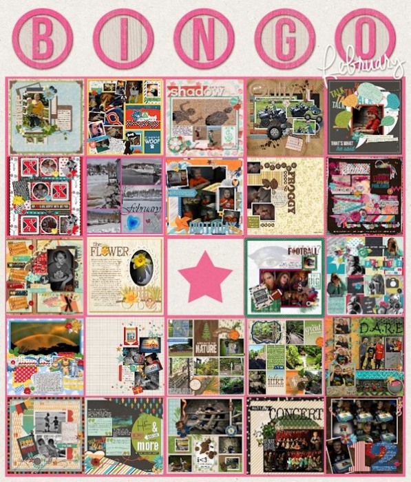 FEBRUARY BINGO BLACKOUT