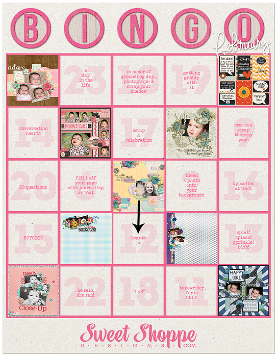 February Bingo Card