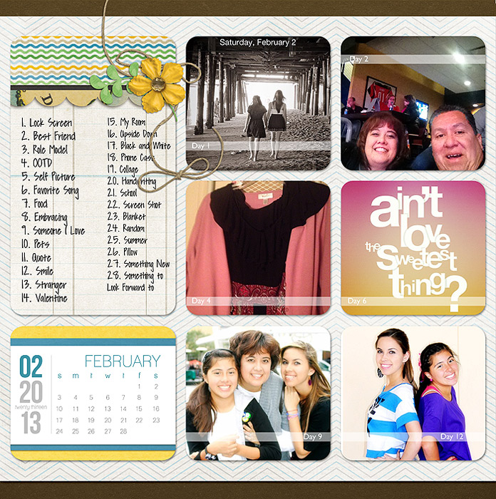 February Photo Challenge (Left)