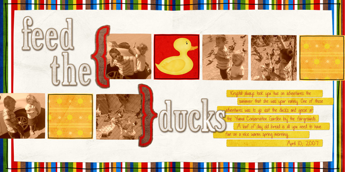 feed the ducks