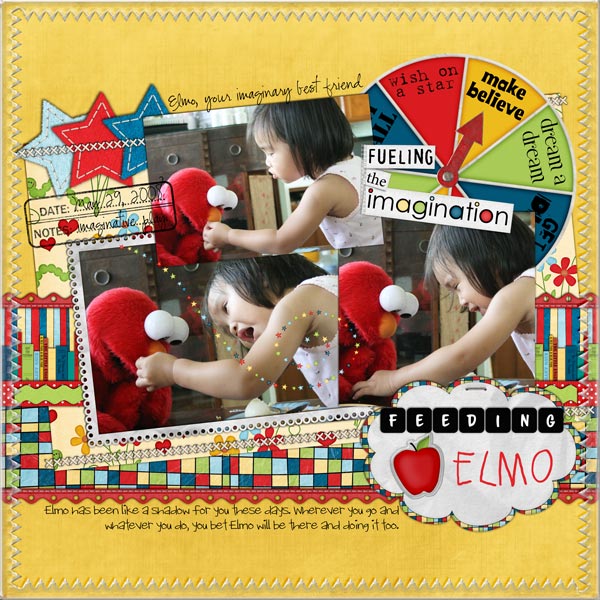 Feeding Elmo