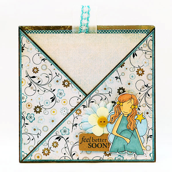 Feel Better Soon Criss Cross Card