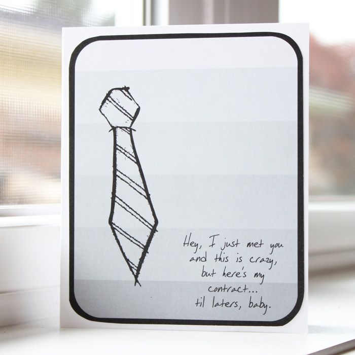 Fifty Shades Card {hybrid}