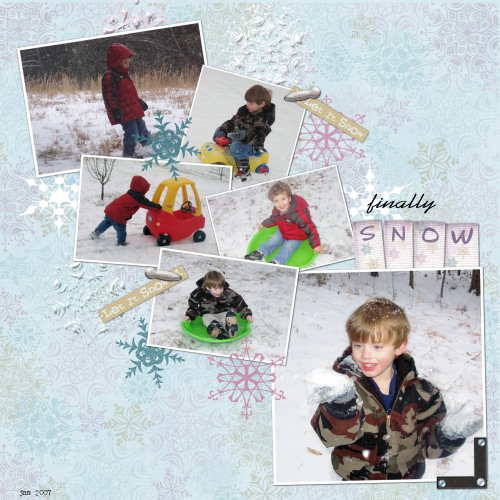 Finally Snow